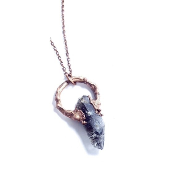 Phantom ghost Quartz Necklace - Picture 9 of 12